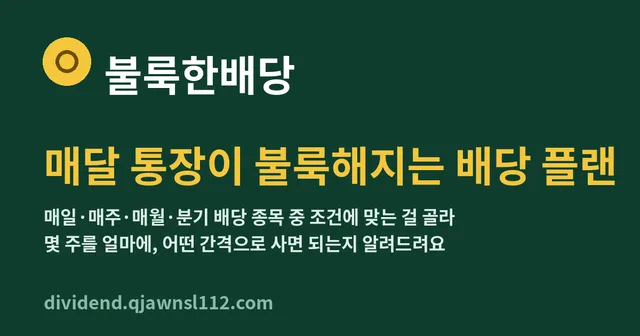 불룩한배당 대표 이미지